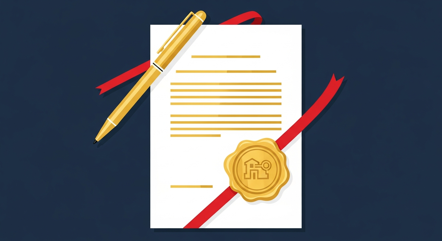 Official document with seal